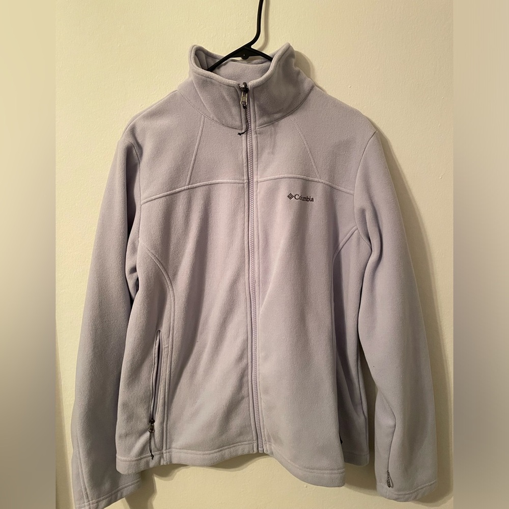Columbia Lavender Fleece Jacket